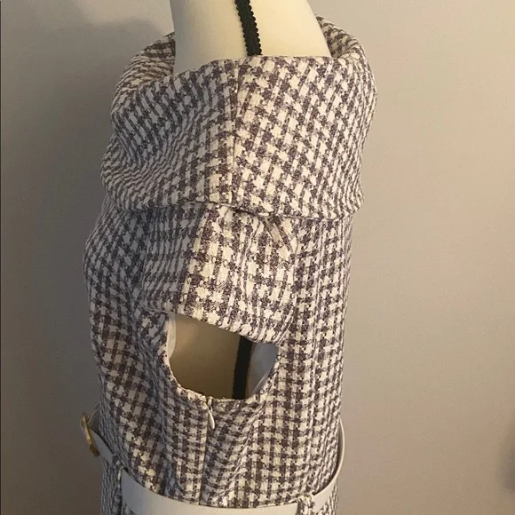 Alex Marie size 12 portrait colored belted dress excellent condition - Picture 5 of 10